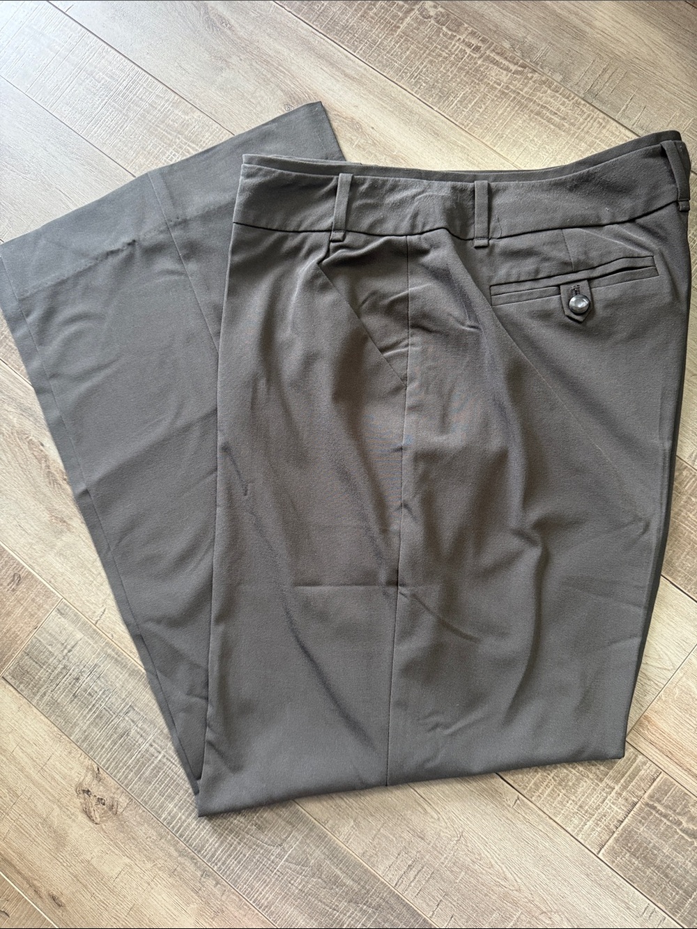 The Limited Women's Greenish Gray Dress Trousers